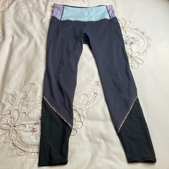 Ivivva Other - Ivivva Lululemon mesh pocketed high rise leggings